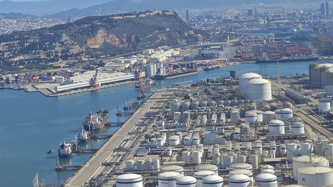 Puerto de Barcelona y Zona Franca